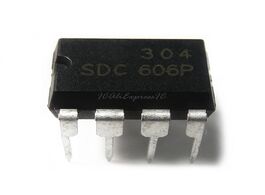 Foto van Elektronica componenten 10pcs lot sdc606p sdc606 dip 8 in stock