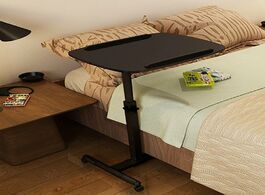 Foto van Meubels removable adjustable laptop desk foldable computer table rotate notebook stand bedside sofa 