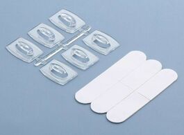 Foto van Huis inrichting double sided adhesive wall hooks removable transparent suction cup sucker hook home 