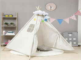 Foto van Baby peuter benodigdheden portable children playhouse sleeping dome indian teepee tent play house gi