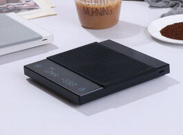 Foto van Huis inrichting timemore electronic drip coffee scale with timer usb multi functional kitchen smart 