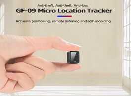 Foto van Beveiliging en bescherming gf 09 remote listening magnetic mini vehicle gps tracker real time tracki
