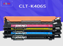 Foto van Computer 4 colors toner cartridge clt 406s k406s m406s c406s 406 for samsung 3305w 3306fn clp 360 36