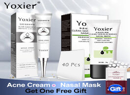 Foto van Schoonheid gezondheid yoxier acne treatment set remove blackhead mask pore cleanser face cream skin 