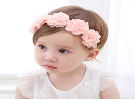 Foto van Baby peuter benodigdheden 2020 headband flower girls bows toddler hair bands for kids headbands turb
