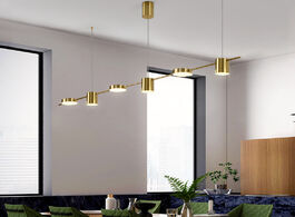 Foto van Lampen verlichting led creative hanging lamps modern minimalist restaurant decoration ceiling lamp b