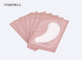 Foto van Schoonheid gezondheid 25 50 100 pairs eyelash gel pads extension patches grafted eye stickers under 