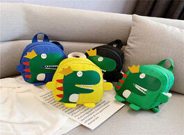 Foto van Baby peuter benodigdheden cartoon dinosaur kids backpack children s fashion simple zipper travel bag