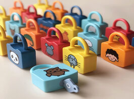 Foto van Speelgoed monterssori materials early educational teaching aids toys baby lock key match alphabet nu