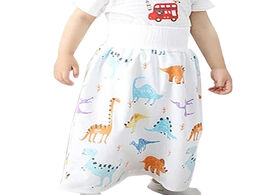 Foto van Sport en spel comfy childrens diaper skirt shorts 2 in 1 waterproof and absorbent for baby toddler x