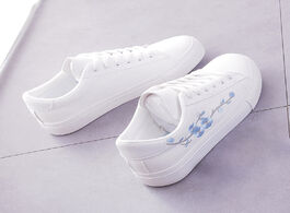 Foto van Schoenen fashion shoes women s vulcanize lace up tenis feminino zapatos de mujer platform sneakers c