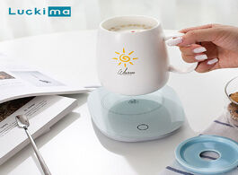 Foto van Huis inrichting 110 220v smart warmer pad with coffee milk mug water bottle usb heater gravity switc