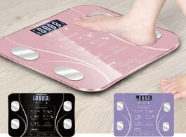 Foto van Huis inrichting new accurate smart digital display bathroom body muscle water mass weight scale fat 