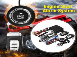 Foto van Auto motor accessoires 9pc diy car suv keyless entry engine start alarm system push button remote st