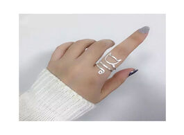 Foto van Sieraden personality design 925 sterling silver wrap around cat rings for women girl jewelry anillos