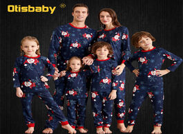 Foto van Baby peuter benodigdheden hot snowflake santa claus print christmas family matching pajamas father m