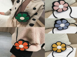 Foto van Baby peuter benodigdheden kids girls flower shoulder purse pu patchwork zipper tote cute crossbody b