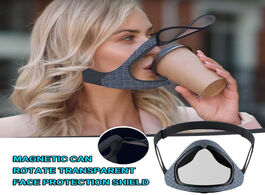 Foto van Baby peuter benodigdheden open the smart magnetic mask with silica gel reusable for adult cosplay cl