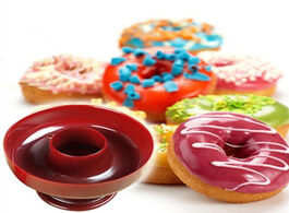 Foto van Huis inrichting 1pc round plastic doughnut mold multiple functions practical candy jelly soap chocol