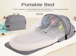 Foto van Baby peuter benodigdheden portable foldable bed travel babies mosquito net with breathable infant sl