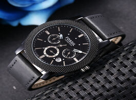 Foto van Horloge fossil luxury brand quartz watches watch stainless steel strap wristwatch classic business d