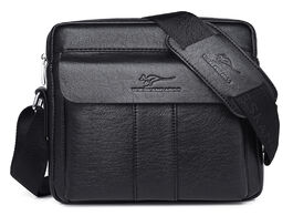 Foto van Tassen yueskangaroo luxury brand vintage messenger bag men leather business shoulder bags for man cr
