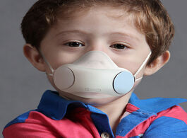 Foto van Beveiliging en bescherming mdy 9 kids anti dust pm2.5 mask reusable electric air purifying protectiv