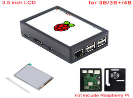 Foto van Computer 3.5 inch raspberry pi 3 model b touch screen 480 320 lcd display pen abs case for 4 3b
