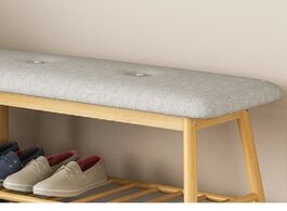 Foto van Meubels k star simple modern storage creative fabric bamboo multilayer shoe rack living room furnitu