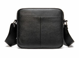 Foto van Tassen men s new tote bag genuine leather shoulder bags messenger mini crossbody casual for male