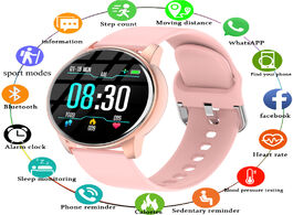 Foto van Horloge lige fashion sports smart watch women men fitness tracker heart rate monitor blood pressure 