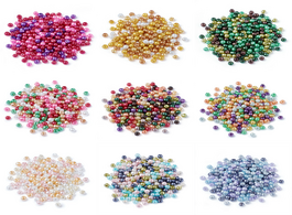 Foto van Sieraden pandahall 4mm 6mm 8mm mixed color pearlized glass pearl beads for jewelry making diy neckla