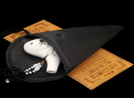 Foto van Sport en spel 12 hole ceramic ocarina protective bag waterproof protect holder for black storage acc