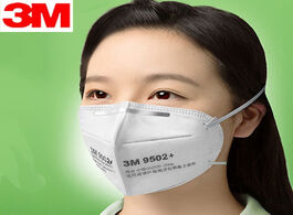 Foto van Beveiliging en bescherming 10pcs 3m respirator mask 9502 ffp2 face pm2.5 filter protective breathabl