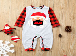 Foto van Baby peuter benodigdheden newborn boys girls cute print christmas family pajamas sleepwear romper ju