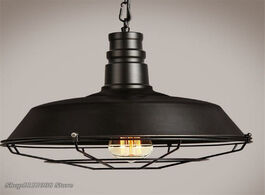 Foto van Lampen verlichting american loft industrial retro iron pendant lights creative dining room clothing 