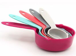 Foto van Huis inrichting 5pcs colorful plastic measuring spoons measure utensil household cooking aceessories