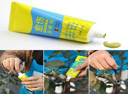 Foto van Huis inrichting 100g plant tree wound cut paste smear agent pruning compound sealer with brush green