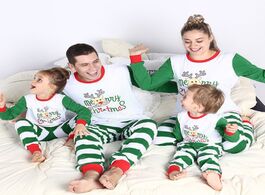 Foto van Baby peuter benodigdheden christmas family matching outfits set holiday pajamas deer printingt shirt
