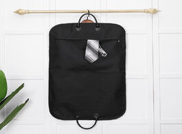 Foto van Tassen portable clothes dust cover household coat convenient fold organizer bag business travel suit