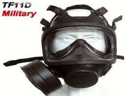 Foto van Beveiliging en bescherming tf11d original military respirator gas mask configuration z b r2 v filter