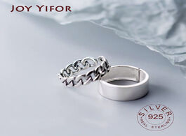 Foto van Sieraden genuine 100 925 sterling silver glitter stackable circle finger rings for women engagement 