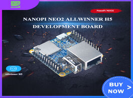 Foto van Computer nanopi neo2 allwinner h5 64 bit high performance quad core a53 demo board running ubuntucor