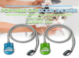 Foto van Auto motor accessoires 12v portable camping shower car washer wireless dc pump pressure outdoor trav