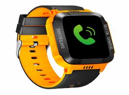Foto van Horloge y21s smart bracelet with camera flashlight touch screen watch sos phone call gps tracker sim