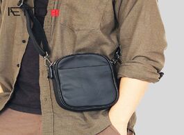 Foto van Tassen aetoo men s leather diagonal bag first layer cowhide mini small shoulder mobile phone japanes