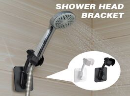 Foto van Woning en bouw bathroom self adhesive shower adjustable head bracket fixing stand holder wall mounte