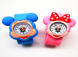 Foto van Horloge 1 pcs minnie shape children watches kids wrist quartz watch silicone strap cute cartoon styl