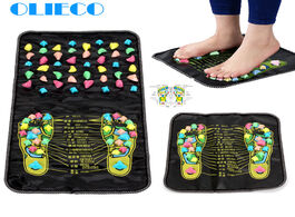 Foto van Schoonheid gezondheid olieco feet massage pad chinese reflexology walk stone pain relieve mat health
