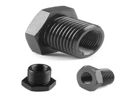 Foto van Auto motor accessoires 1pcs 1 2 28 to 3 4 16 threaded adapter automotive oil filter steel black knur